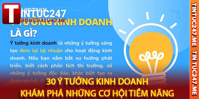 Ý Tưởng Kinh Doanh
